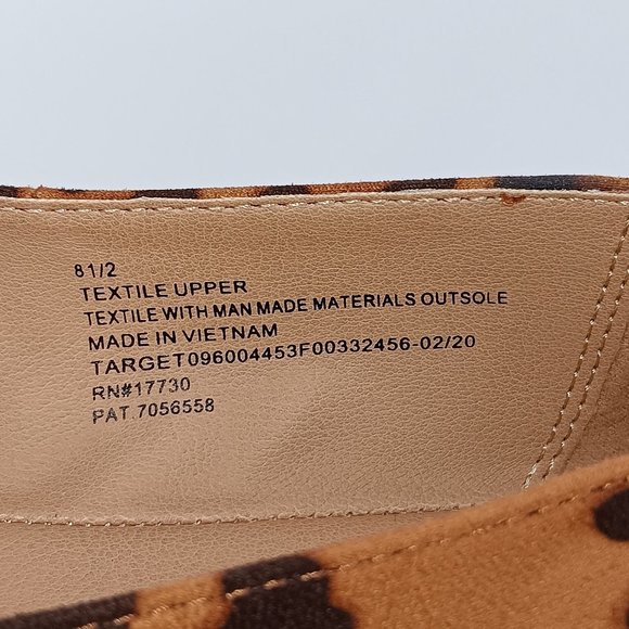 A NEW DAY MICAH LEOPARD POINTY TOE LOAFERS - Picture 13 of 16